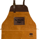 Pechera parrilla cuero y reno  [Regalo Personalizado]