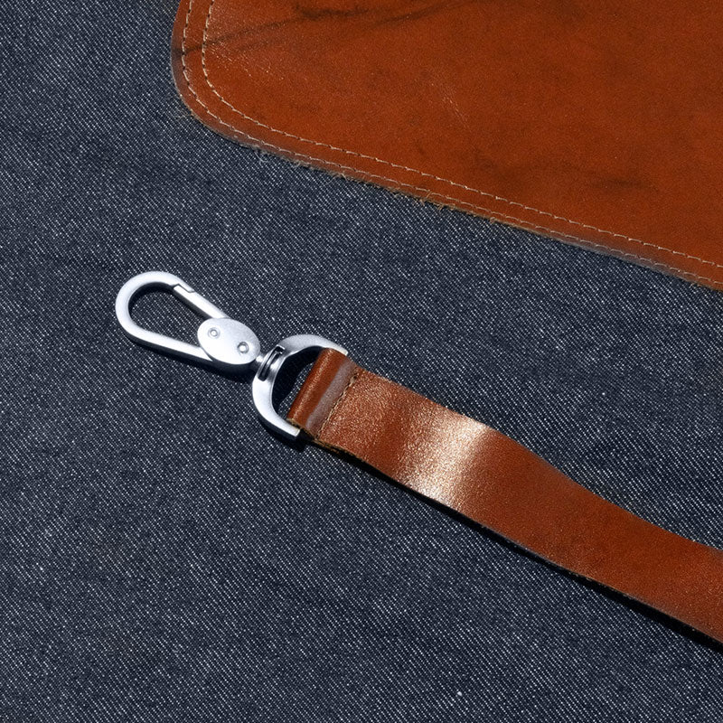 Pechera Mezclilla y Cuero  [Regalo Personalizado]