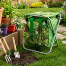 Set de Jardineria silla + Semillas huerto