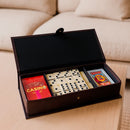 Set de Juego de Naipe y Dominó Caramelo [Regalo Personalizado]