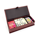 Set de Juego de Naipe y Dominó Caramelo [Regalo Personalizado]