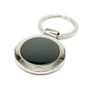 Llavero circulo metálico Black [Regalo Personalizado]