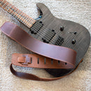 Correa para Guitarra de cuero Café [Regalo Personalizado]