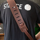 Correa para Guitarra de cuero Café [Regalo Personalizado]