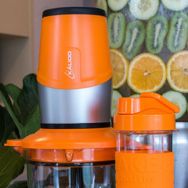 Procesador De Alimentos Blender Mixer Naranja
