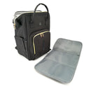 Mochila maternal con Esterilizador UV Kingsons - Negra
