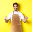 Pechera de cuero reno 2 cortes  [Regalo Personalizado] + cuchillo