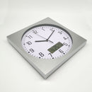 Reloj Mural con Visor Digital Calendario y Temperatura