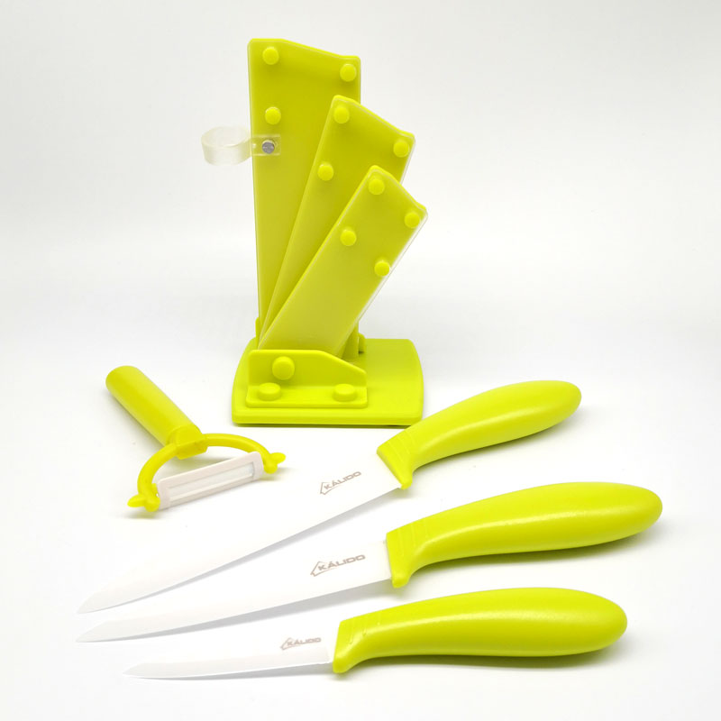 Cuchillos de Cerámica verdes Pistacho