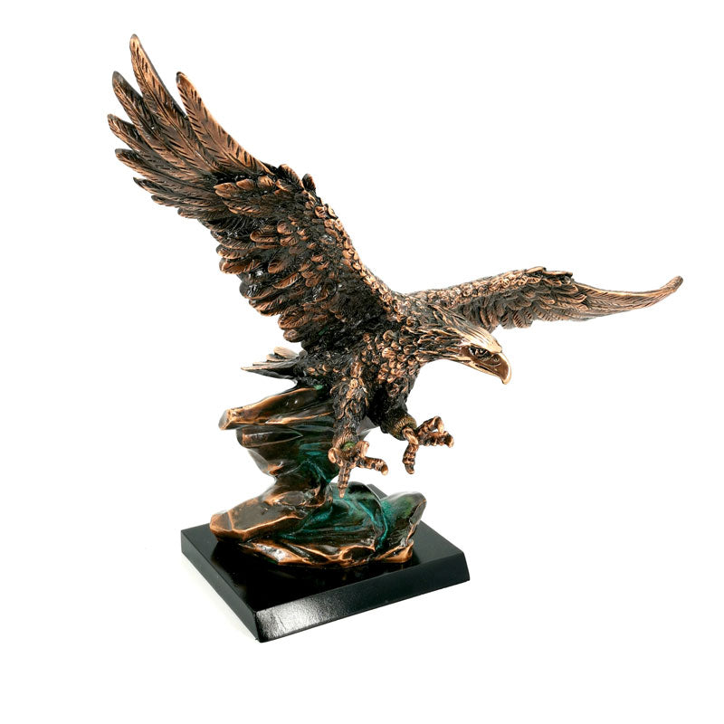 Águila decorativa cobre - grande