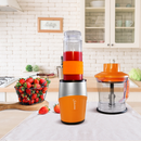 Procesador De Alimentos Blender Mixer Naranja