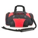 Bolso para viaje duotono rojo