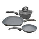 Set de Ollas Anti-adherente Grill Megastone