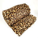 Frazada Microfibra Cachemira Leopardo 180x200cms