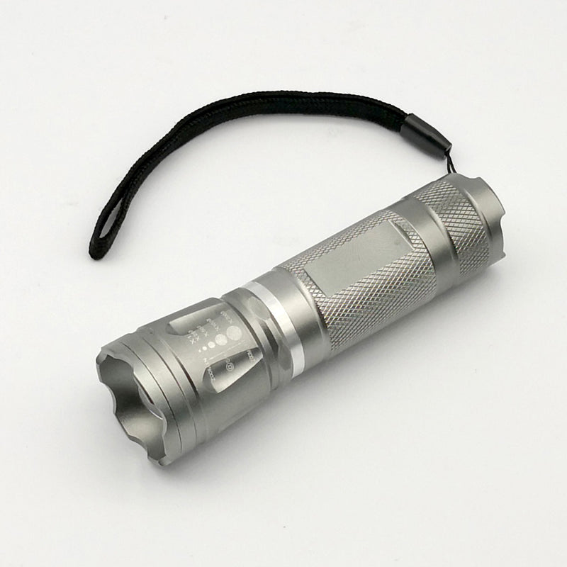 Linterna LED Impermeable Q3 Titanium [ Personalizable ]