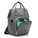Mochila maternal con Sanitizador UV Kingsons - Gris
