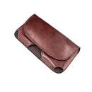 Porta celular de cuero para cinturón