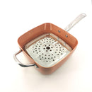Sartén multifuncional copper (Cocinar a vapor, plancha y freír)