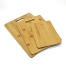 Set 3 tablas para picar de bamboo