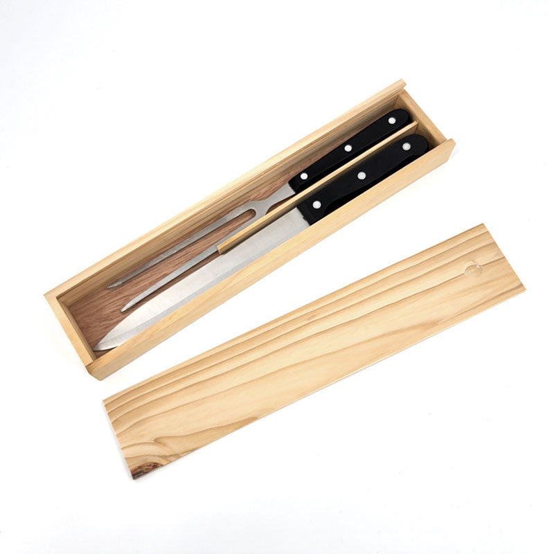 Set asado en caja de Bamboo [Regalo Personalizado]